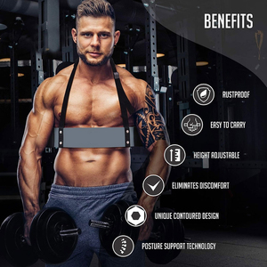 Brazo de Aluminio Ajustable Personalizado para Ejercicios de Bíceps/Tríceps, Fácil de Usar y Cómodo - Product Image 3