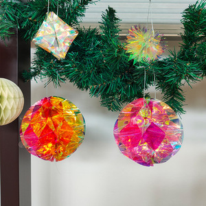 คริสตัล K9รูปเพชรงานตกแต่งสีรุ้งแบบแบนราบสำหรับงานแต่งและคริสต์มาสในบ้าน - Product Image 3