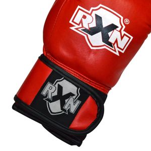 Guantes de Boxeo de Piel Roja Ligeros Unisex RXN con Cierre Personalizable - Product Image 3