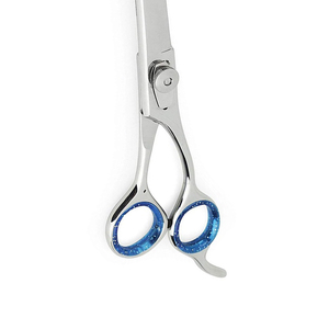 Customized Hairdresser New Arrival Customized Stainless Steel <b>Barber</b> Haircut Left Handed Hair Scissors <b>Set</b> - Product Image 4