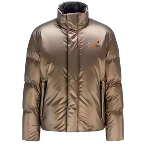 Vestes d'hiver matelassées personnalisées avec logo pour hommes, vente en gros, vestes à bulles élégantes pour hommes, nouvelle mode, manteaux en duvet multicolores pour hommes - Product Image 6