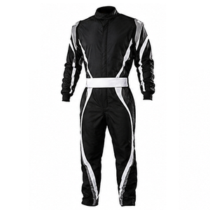 Men's Black <b>Red</b> White Full Sleeve Flame Resistant Quick Dry Racing <b>Suit</b> Breathable All Seasons Motorcycle Wear - Product Image 6