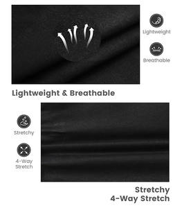 Shorts en jean taille haute pour femme, style décontracté, fendus, couleurs unies, en tissu éponge brodé, anti-plis, 100 % coton - Product Image 2