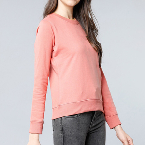 Sweat-shirt à capuche imprimé color block pour femme, 100 % coton, coupe oversize, épaules tombantes, vêtement d'hiver, logo personnalisé, vente en gros - Product Image 5