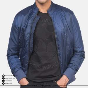 Veste bomber unisexe personnalisée avec logo camouflage sur le devant, en satin imperméable et respirant, patchwork, broderie, fermeture éclair, style varsity, OEM - Product Image 5