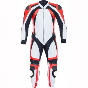 Traje de Motocicleta de Cuero Personalizado para Hombre, Servicio OEM, Talla/Color/Logotipo Personalizables, Talla Grande, Impreso, Transpirable - Product Image 5