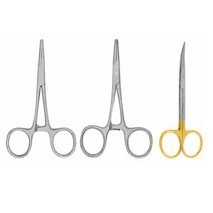 Kit de 9 Piezas de Instrumentos Quirúrgicos Oftálmicos Veterinarios para Ojos de Animales Grandes, Herramientas de Cirugía Ocular para Equinos, Ganado y Caballos, Juego de Acero Inoxidable - Product Image 2