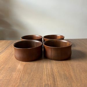 Bol à dîner en bois durable et écologique avec une finition durable, produit durable - Product Image 5