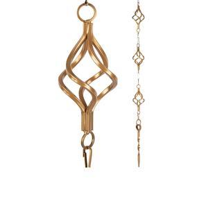 Cadena de Lluvia Decorativa de Hierro con Flujo de Agua Visible que Crea un Ambiente Relajante al Aire Libre - Product Image 6