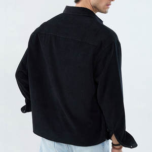 Chemises en flanelle en gros, 100% polyester/coton, anti-rides, respirantes, personnalisées, chemises décontractées pour hommes - Product Image 5