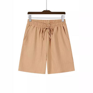 Shorts décontractés en coton pour hommes, de qualité supérieure, respirants, à taille élastique, confortables pour le sport et la vie quotidienne, par FIELD EXPERT IND - Product Image 1