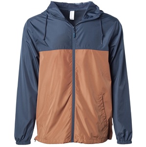 Plus Size Red Color Workwear Oversized Zip up Windbreaker Jacket With Hoodie & Pocket Stylish Nylon Made Coaching <b>Trainer</b> Jacket - Product Image 3