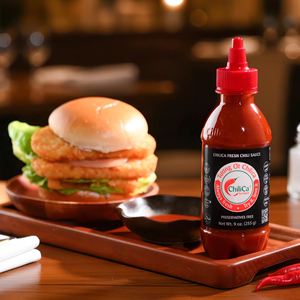 Salsa de Chile Fresca Chilica 255g (9oz) Estilo Vietnamita Fermentada 12 Meses con Vinagre de Arroz en Botella/Sachet, Muestra a Granel Gratis, Ácida y Picante - Product Image 1