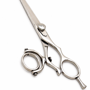 Tijeras de Peluquería de Acero Inoxidable 440c / Tijeras de Barbero con Logotipo Personalizado de 7 Pulgadas con Anillo Móvil - Product Image 3