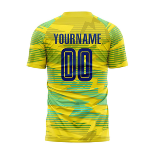 Tenue de football respirante pour club, ensemble maillot de foot personnalisé avec nom de joueur, uniformes de football pour hommes, vêtements de foot à séchage rapide - Product Image 2