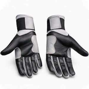 Gants de frappeur de baseball Softball en cuir véritable personnalisés de qualité supérieure nouveau Style manchette longue tailles pour adultes et jeunes gants de frappeur - Product Image 6