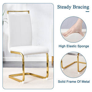 Ensemble de table à manger en métal durable et écologique avec un design moderne pour appartement, école, hôtel - Product Image 5