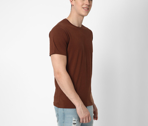 เสื้อยืดคุณภาพสูง ผลิตจากผ้าฝ้ายแท้ เสื้อยืดผู้ชาย พิมพ์ลายดิจิตอลตามสั่ง พร้อมโลโก้และกราฟิกสำหรับผู้ชาย - Product Image 3