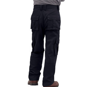 Pantalones de Algodón FR para Hombre, Bolsillos Tipo Cargo, Resistentes al Fuego, Cintura Elástica, Acabado Repelente al Agua y Aceite, Diseño de Logotipo Personalizado - Product Image 4