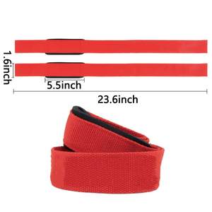 Correa de Soporte para Muñeca Ajustable, Ligera, Antideslizante, de Neopreno Elástico, en Forma de 8, para Gimnasio, Fitness, Levantamiento de Pesas, Alta Elasticidad, Unisex, Deportiva - Product Image 3