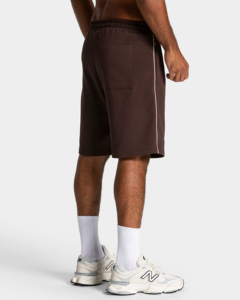 Shorts de sport en coton respirant pour hommes |   Shorts de sport athlétiques pour la course à pied avec ligne contrastée |   Vêtements de sport décontractés - Product Image 2