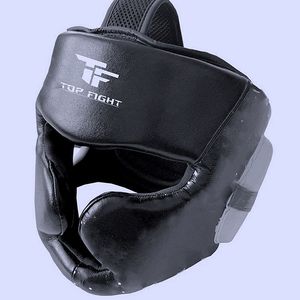 Protector de Cabeza de Boxeo PU Azul y Negro con Logotipo Grabado, para Entrenamiento y Sparring, Adultos, Artes Marciales, Cierre de Gancho y Bucle - Product Image 4