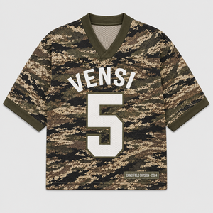 Camiseta de Fútbol Americano Personalizada, Tejido Sólido, Estilo Urbano, para Adultos, Impresión por Transferencia de Calor de Alta Calidad, Ecológica, Holgada, para Invierno - Product Image 6