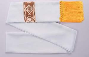 Vêtements liturgiques de qualité supérieure, robes religieuses chrétiennes pour les cérémonies de culte, robes d'église unisexes, broderie de croix, robes de clergé - Product Image 6