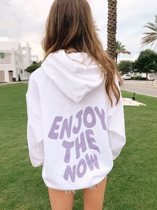 Sudadera con Capucha Reversible de Manga Larga y Hombros Caídos para Mujer, con Bordado 3D Personalizado, Estilo Urbano, Otoño/Invierno - Product Image 3