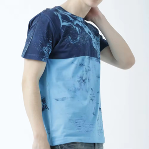 Camisetas de Algodón 100% para Hombre, Diseño Personalizado, Corte Holgado, Cuello Redondo, Manga Corta, Impresión por Sublimación Ecológica, Estilo Urbano - Product Image 2