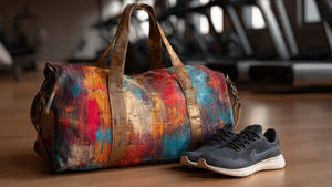 Sacs de sport en sublimation pour la gym, sacs de voyage spacieux pour vêtements de sport, sacs de sport pour l'entraînement - Product Image 4