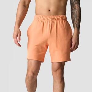 Wholesale <b>Tech</b> Fleece Athletic <b>Shorts</b> Men Custom Logo Zippered Pocket Leisure Wear Fitness Streetwear Style - Product Image 3