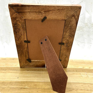 Modern Handmade Solid Wooden Photo <b>Frame</b> Clean Tabletop Display <b>for</b> Home Office <b>Living</b> <b>Room</b> Contemporary Rustic Decor Premium - Product Image 6