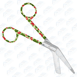 Tijeras para Vendajes, Instrumentos Quirúrgicos, Instrumentos Médicos, Diseño de Sandía de Verano, Tijeras de Enfermera con Diseño de Patrón Bonito - Product Image 4