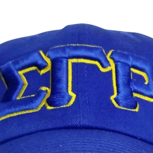 หมวกเบสบอลปักลาย Sigma Gamma Rho ปรับขนาดได้ สำหรับทุกเพศ หมวกสโมสรนักศึกษากรีก สวมใส่สบายๆ สไตล์สตรีทแฟชั่น แบบสั่งทำพิเศษ - Product Image 6