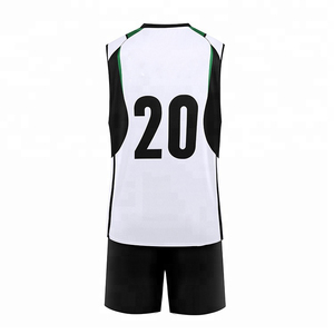 Uniformes de Voleibol Transpirables Unisex de Marca Top Model, Nuevos OEM para Exteriores con Mangas Cortas, 100% Poliéster para Hombre y Mujer - Product Image 2
