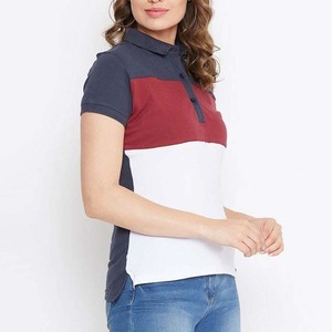 High Quality Custom Logo Breathable <b>Women</b> <b>Polo</b> <b>Shirt</b> Printed Slim Fit Cotton Polyester <b>Polo</b> T <b>Shirt</b> for <b>Women</b> - Product Image 1