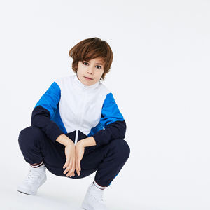 Ensemble veste et pantalon ajustables pour enfants, coupe-vent en nylon, survêtements pour hommes, ensembles unisexes personnalisés avec logo - Product Image 5