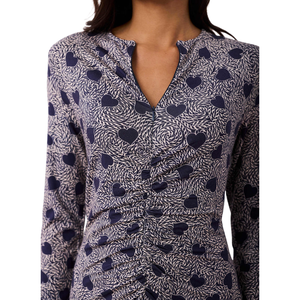 Vestido midi estampado para mujer, vestido de verano de cintura alta a la moda - Product Image 5