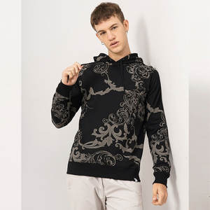 Sudadera con capucha personalizada OEM para hombre, con estampado digital por sublimación en 3D, de poliéster, con estampado completo y de gran tamaño. - Product Image 4