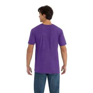 Camiseta para hombre 100% algodón de secado rápido, colores sólidos, con gráfico personalizado e impreso, camiseta para hombre en oferta directa, Long Mission. - Product Image 2