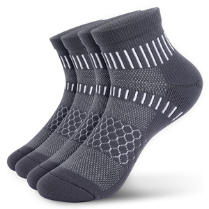 High Quality Custom Men's Spandex/Polyester <b>Socks</b> Eco-Friendly Breathable Cotton Liner Adult Basketball Bottom Knee High - Product Image 4