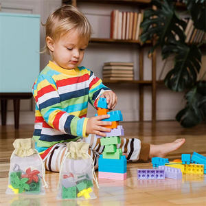 Natural Jute Jewelry Pouches <b>Small</b> with Custom Branding for Corporate Gift <b>Packaging</b> - Product Image 6