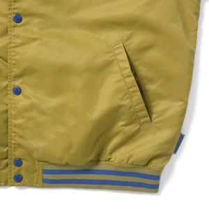 Plus Size <b>Thin</b> Quick Dry Windproof Breathable Eco-Friendly <b>Men</b> Satin Bomber <b>Jacket</b> Stand Collar Front Logo Comfortable Wear Made - Product Image 6