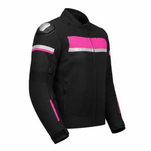 Chaqueta de Motocicleta de Calidad Profesional, Material de Poliéster/Algodón, Logotipo Personalizado Impreso, Talla Grande, Precio Bajo - Product Image 3