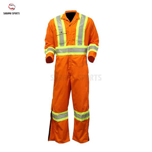 Overol de Seguridad Reflectante al por Mayor, Uniforme Industrial, Ropa de Trabajo para Electricistas, Overoles Ignífugos, Trajes de Trabajo - Product Image 1