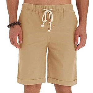 Shorts décontractés de qualité supérieure pour hommes, tissu doux, coupe confortable, parfaits pour les voyages et les tenues décontractées - Product Image 5