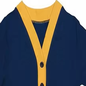 เสื้อสเวตเตอร์คอวีคุณภาพสูงสำหรับชมรมนักเรียน นักศึกษา โรงเรียน วิทยาลัย มหาวิทยาลัย แบบยาวสำหรับทุกเพศ - Product Image 2
