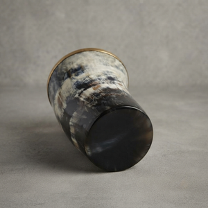 Buffalo Horn Eco-Friendly Handmade Horn <b>Glass</b> Drinking Cup <b>Tankard</b> Ale <b>Beer</b> Goblet Mead Tumbler Stein Wine Barware Natural - Product Image 2