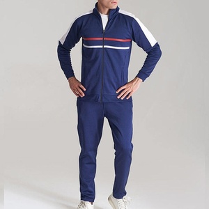 Wholesale Custom Sports Tracksuit Full <b>Zip</b> <b>Hooded</b> Jacket Pants Activewear Fitness Jogging Wear 100% Cotton Heavyweight OEM ODM - Product Image 4